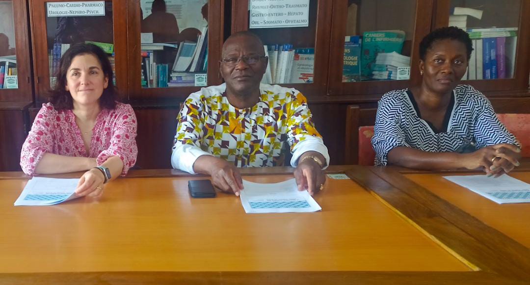 sweddbj's tweet photo. Conduite par la Directrice Régionale pour l'Afrique de l'Ouest et Centrale madame Deno Ringold, une mission de la Banque mondiale accompagnée de la coordination de @sweddbj était, le mardi 2 mai 2023, à l'#INMeS
Cc @BM_Afrique @unfpa_benin @UNFPA_WCARO https://t.co/CkANYeT17b