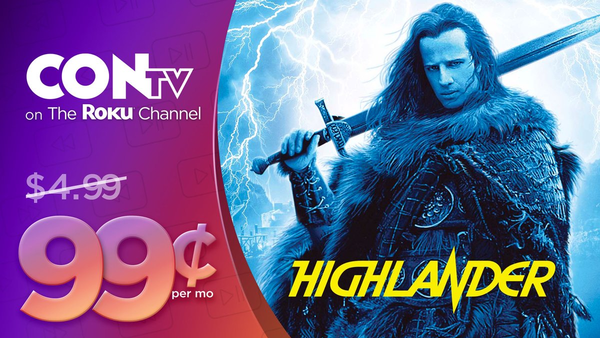 Hey <a href="/TheRokuChannel/">Roku Channel</a> users, we've got a deal for you!

From now until May 23rd, you can access all that <a href="/CONtvChannel/">CONtv+ Comics</a> has to offer for ONLY $.99/MONTH for 2 MONTHS!
▶️ bit.ly/CONtvTRC

Not valid for current subscribers and those who have taken offers in the last year.