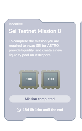 La_knock75's tweet photo. [8/8] 
🚨N'oubliez pas de rejoindre également le discord et twitter officiel :
- @SeiNetwork 
- @BlockedProtocol 
- @astroport_fi 

➡️ Mission 8 terminé ! 🥳

📢N'oubliez pas le pti follow qui fait plaiz ainsi que le LIKE &amp; RT ! 📢

#Sei, #FastestLayer1 https://t.co/u1j6iSn9cm