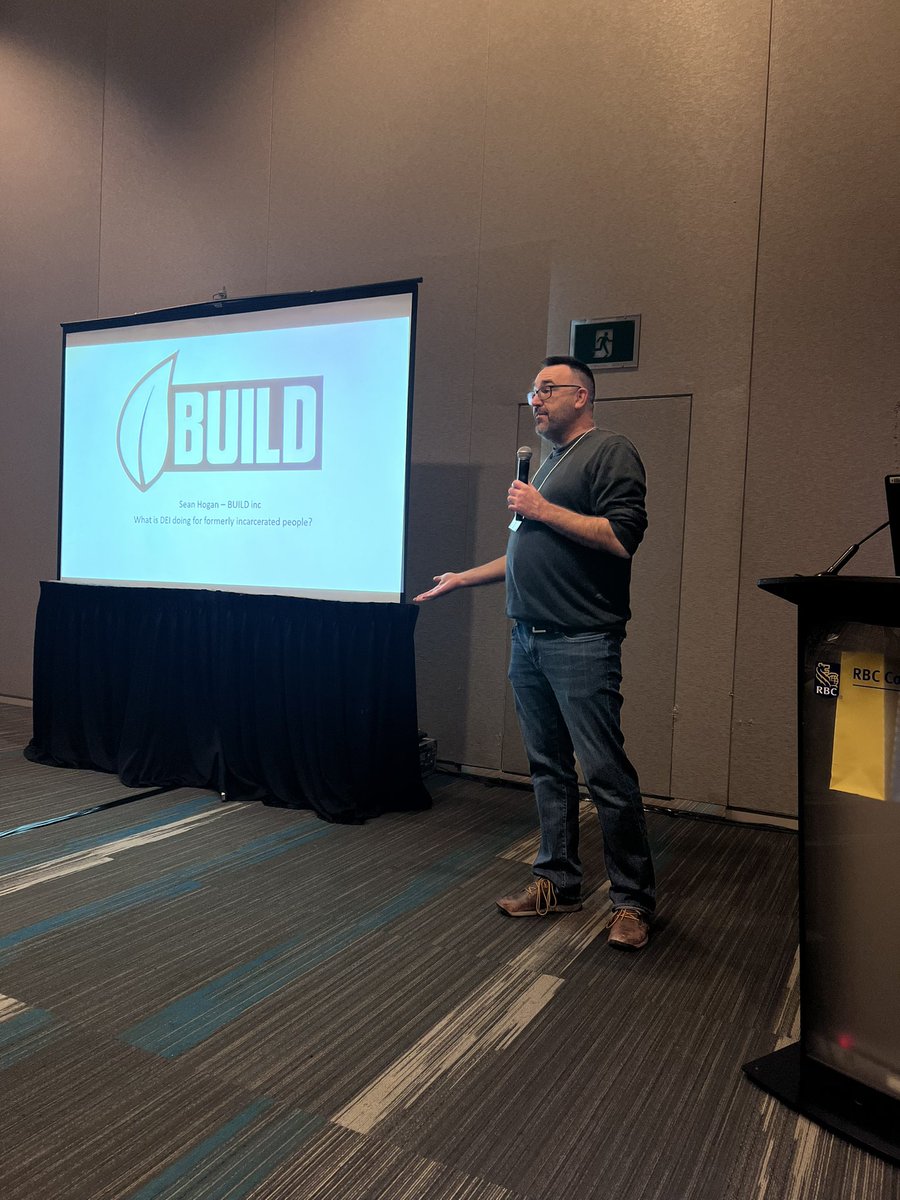 TheWpgChamber's tweet image. Our 1st beginner breakout session welcomes:
➡️ Sean Hogan, CEO, BUILD
to answer the question: what is DEI doing for formerly incarcerated people?
#CODEConference #CODEThoughts