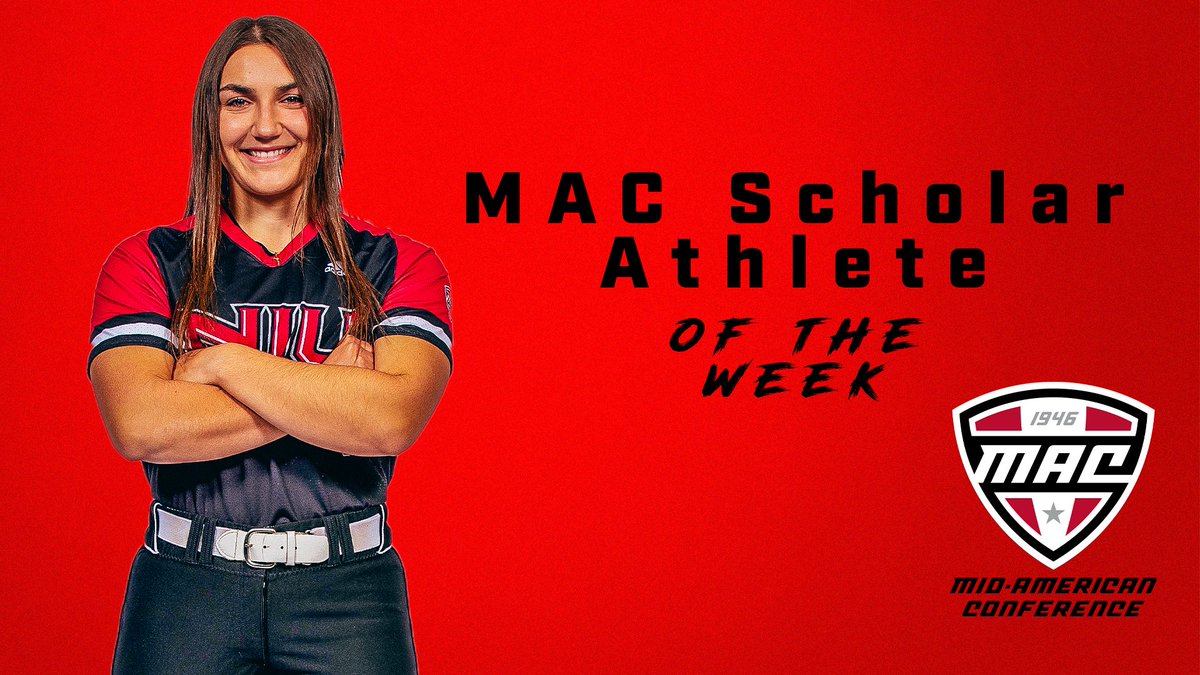 🧠 x 💪<a href="/kelly____4_/">kel</a>

Congrats to our very own Kelly Walinski for being named the week 32 MAC Scholar Athlete of the Week! 

📰: bit.ly/41ZvoSZ

#Intent | #RiseUp