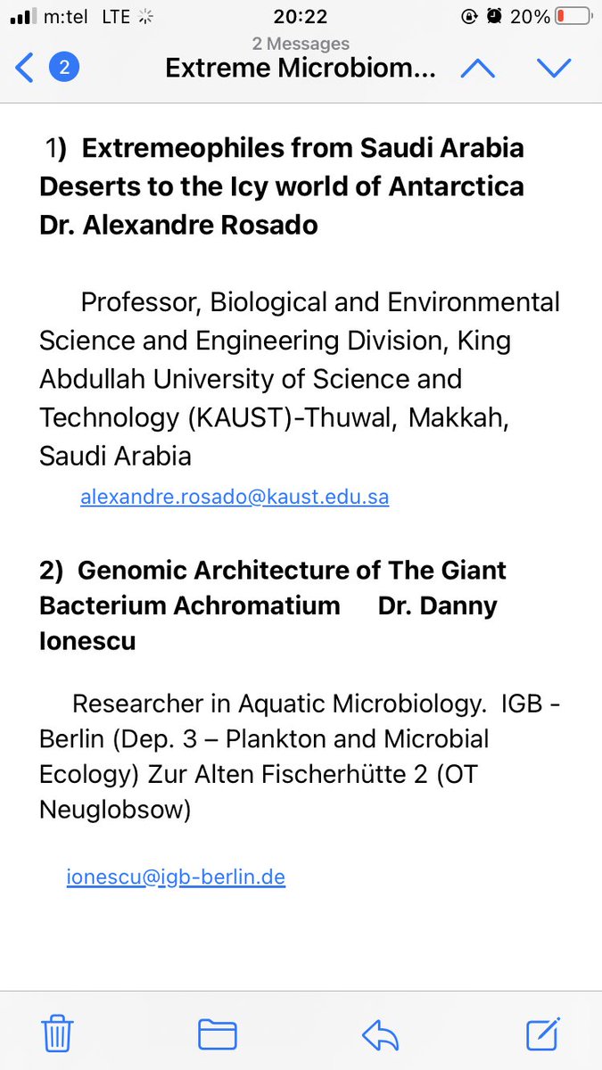 Todays Extreme Microbiome Project Zoom May 3 (Wednesday) 1200 EST was launched and two main presentations took my attention …what we know about nature?