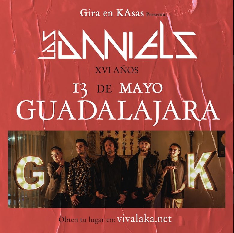 ATENCIÓN PACHUCA!! MORELIA!! Y GUADALAJARA!! Arrancamos con ustedes!!
Busca tus entradas en : vivalaka.net