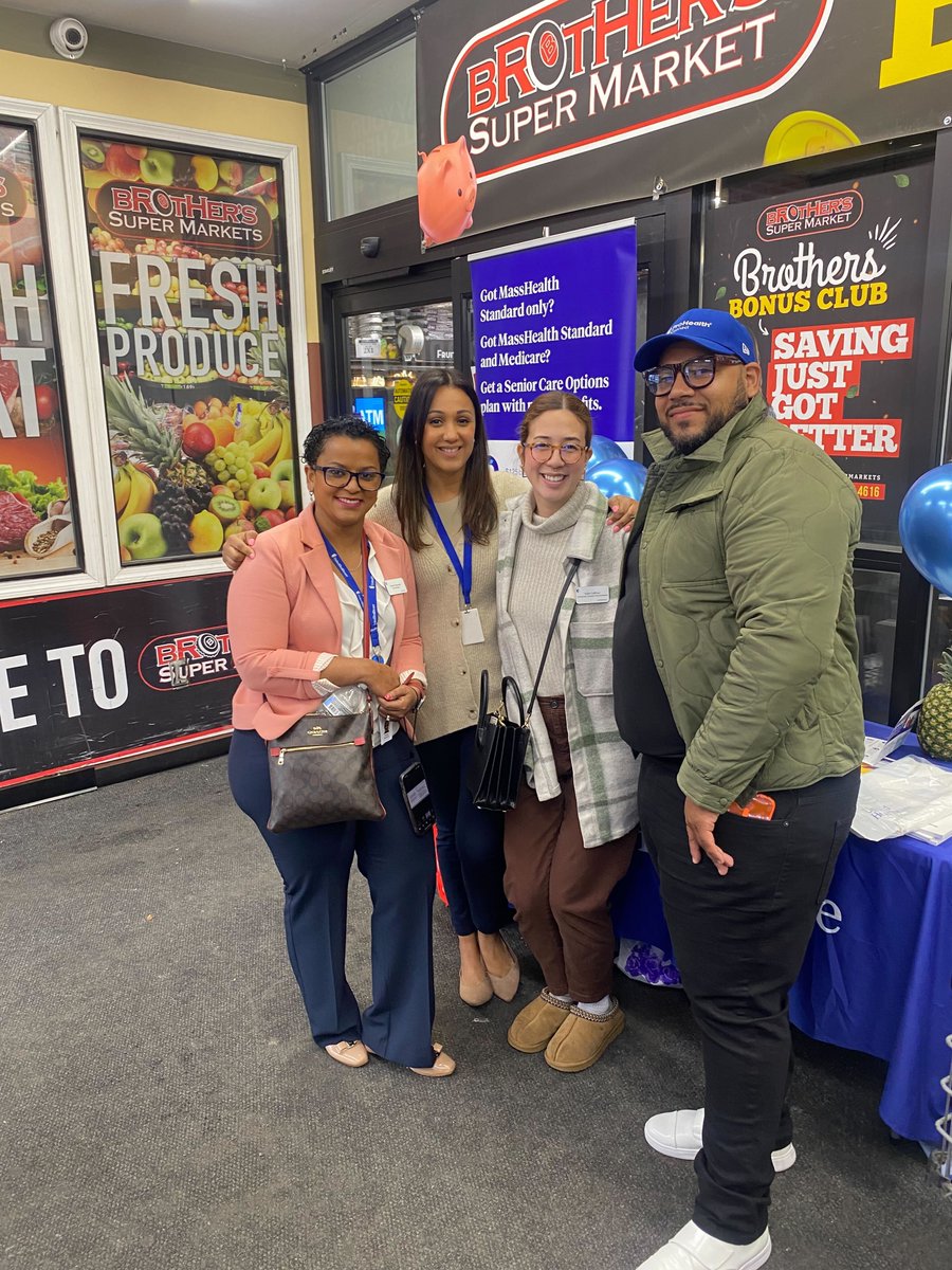 ProHealthConn's tweet image. We love working with our local retailers to better our community and support local markets. United Healthcare and ProHealth Connect OTC kickoff event today for @brotherssupermarkets on Dudley St, Dorchester, Ma great location and staff that really appreciate their customers.