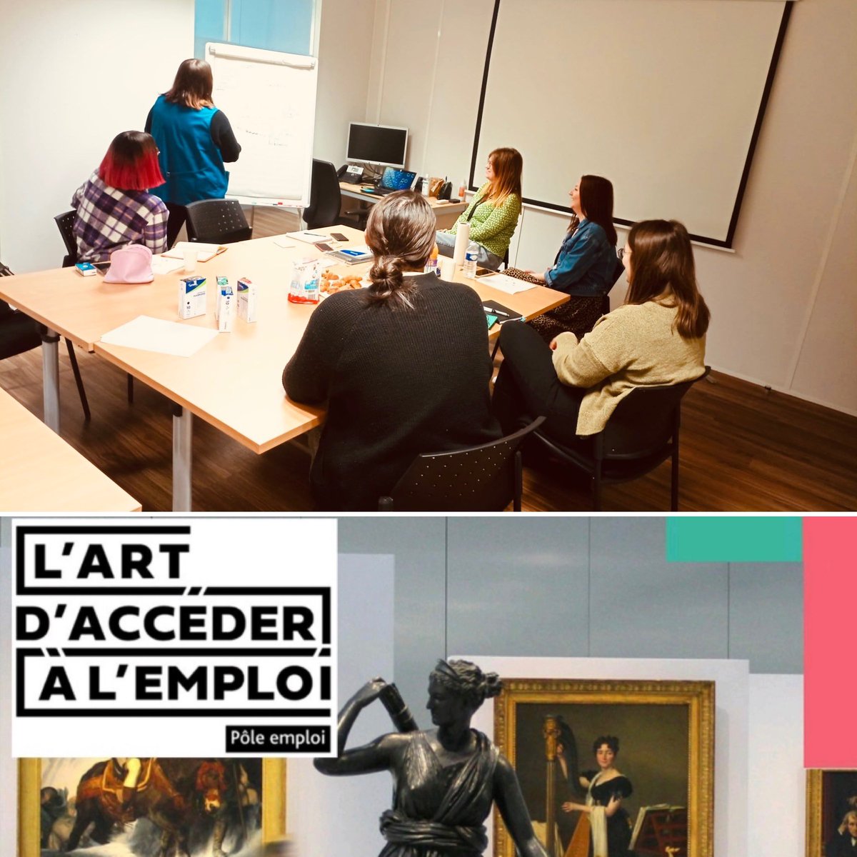 Des jeunes étaient présents ce jour pour « brainstormer » 💡🧠 sur le projet « L’Art d’accéder à l’emploi » 😎Un projet conçu PAR les jeunes et POUR les jeunes ✌🏻😜
#Jeunes #CEJ #AIJ #LArtdAccederALEmploi