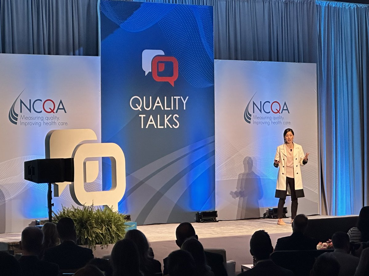 Dr. Liz Kwo w/@EverlyHealth takes the stage at @NCQA’s #qualitytalks2023 #digitalhealth