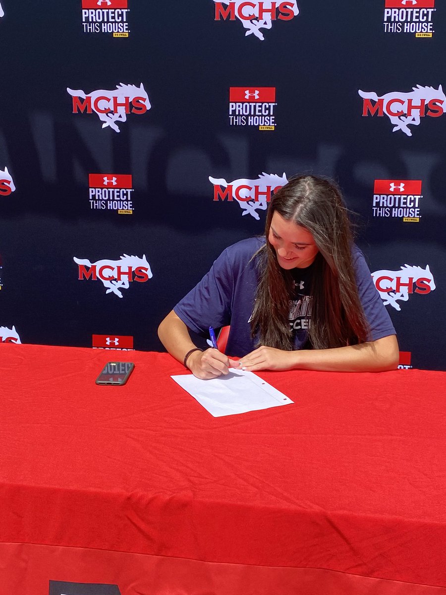 So proud of Cailey as she goes off to play at Virginia Wesleyan. Go Marlins!