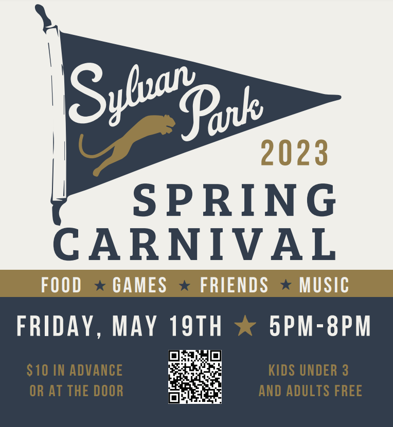 Get your tickets to the SP Carnival! Join us Friday, 5/19 from 5-8pm for food, games, friends, &amp; the fan-fave dunk tank. Tickets are $10 for students, &amp; entry is free for adults &amp; kids under 3. Buy tickets using this QR code, in front of school 5/15-18, or at the door on 5/19.