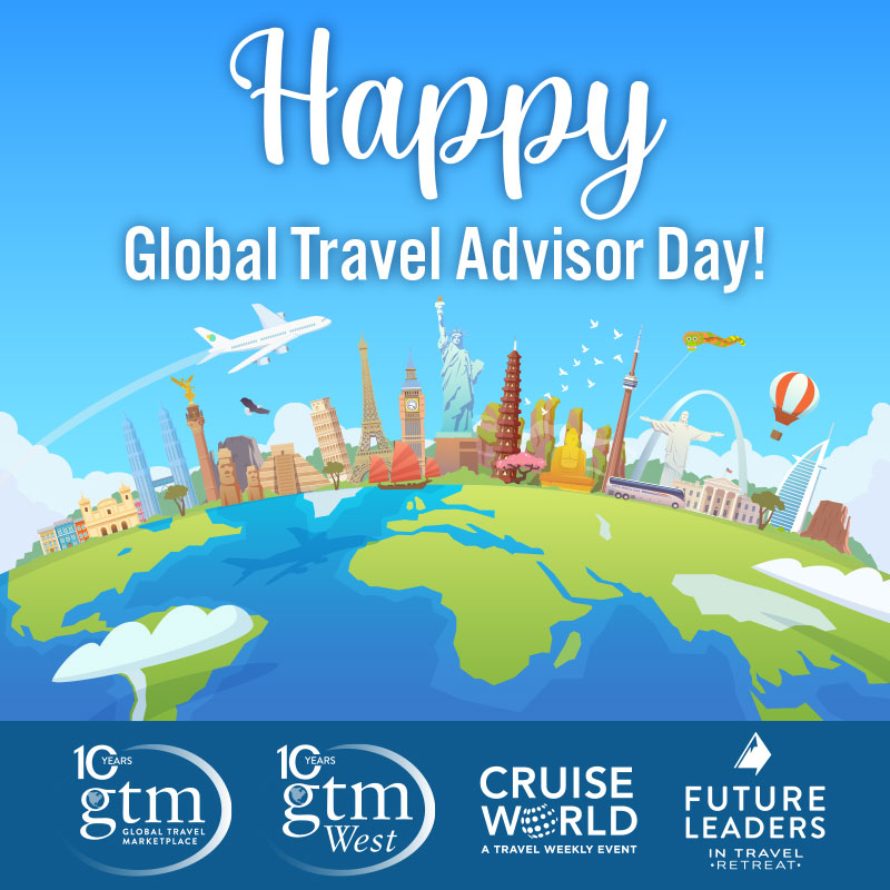 Happy #GlobalTravelAdvisorDay! 🌏 Today, we celebrate the hardworking professionals who help make travel dreams a reality. Your expertise, dedication, and passion for travel are truly inspiring. You make the world a more connected, vibrant place!