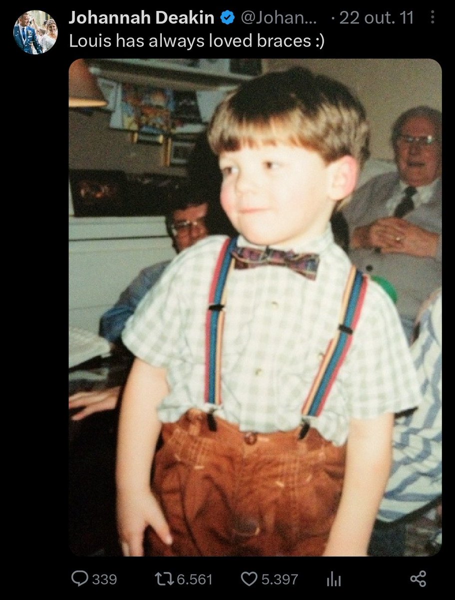allthistimw's tweet image. louis has always loved braces :)