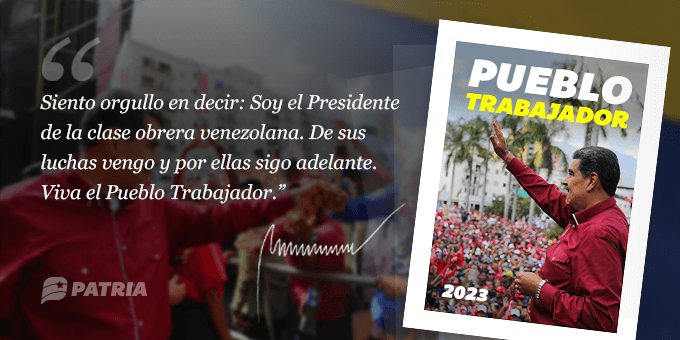 MSVSocial's tweet photo. 🚨 #ÚLTIMAHORA || Inicia la entrega del #BonoPuebloTrabajador2023 enviado por nuestro Pdte. @NicolasMaduro a través del Sistema @CarnetDLaPatria.

La entrega tendrá lugar entre los días #3May al #10May de 2023.

@MSVEnLinea #MaduroEsPueblo #CitgoEsDeVenezuela https://t.co/VY4tI4goRO