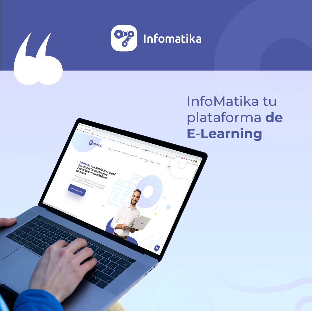 Hemos creado una potente herramienta pensando en tus necesidades. Descubre todas las acciones posibles. Analiza y explora #infomatika, pide una demo AHORA y sacate todas las dudas.
 Descubre el potencial de #infomatika para tus proyectos de capacitación.infomatika.app