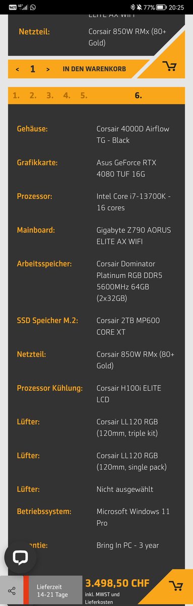 So ne Maschine wie ich. #JOULExCORSAIR