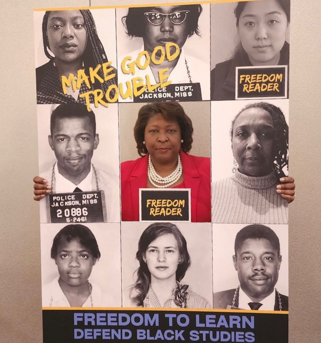 easternregdst's tweet photo. Look who’s getting into Good Trouble on May 3 National Day of Action to protect our #FreedomtoLearn
Rosie Allen-Herring and Jerra Holdip our Eastern Regional Director and Regional Representative! #defendblackstudies #dst1913 #ersocialaction https://t.co/07FyhBxpf3
