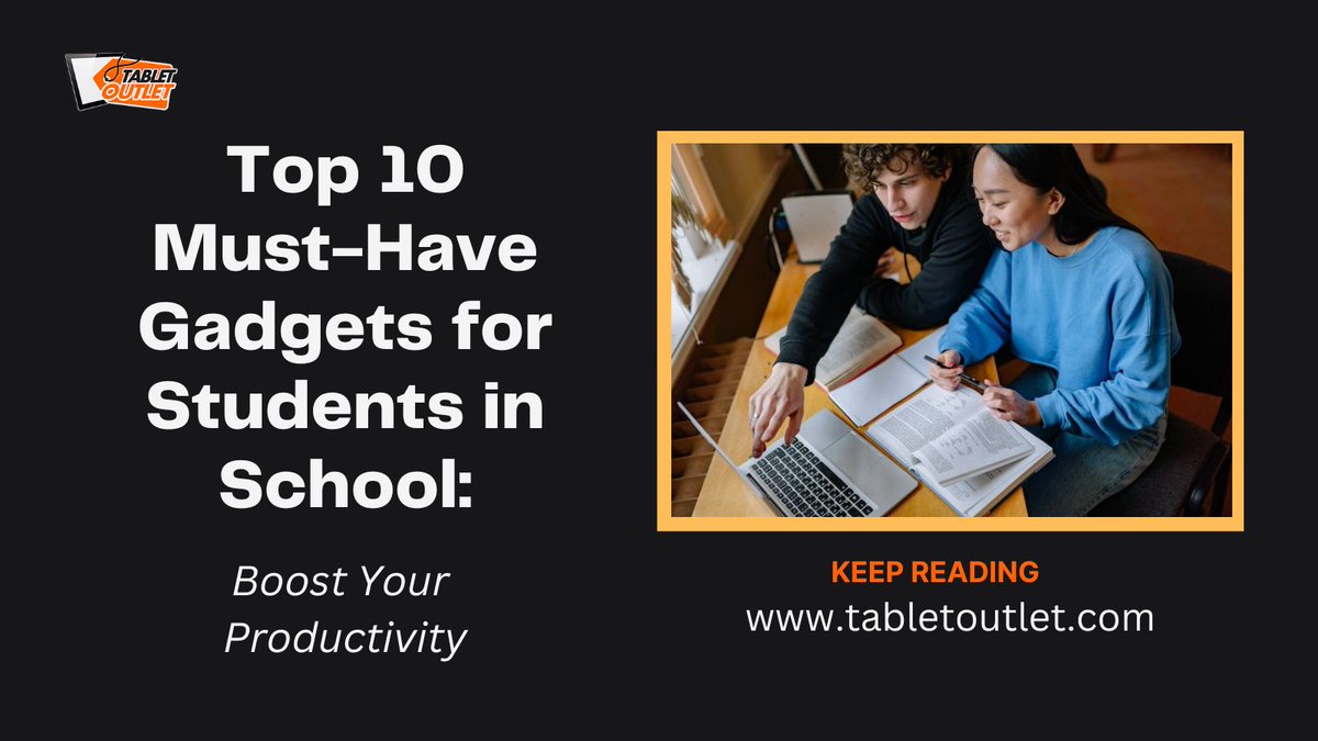 We will discuss the top 10 must-have gadgets for students in school that will make your life easier and help you succeed.

tabletoutlet.com/top-10-must-ha…

#technology #techno #techhouse #technolove #technews #technogadgets #technogamers #tablets #tabletsforkids #tabletsetting #tablets