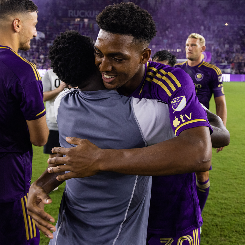 OrlandoCityB's tweet photo. An @MLS debut, an @MLSNEXTPRO goal and one whirlwind weekend that Alex Freeman will never forget. 💜

#OCB x #VamosOrlando