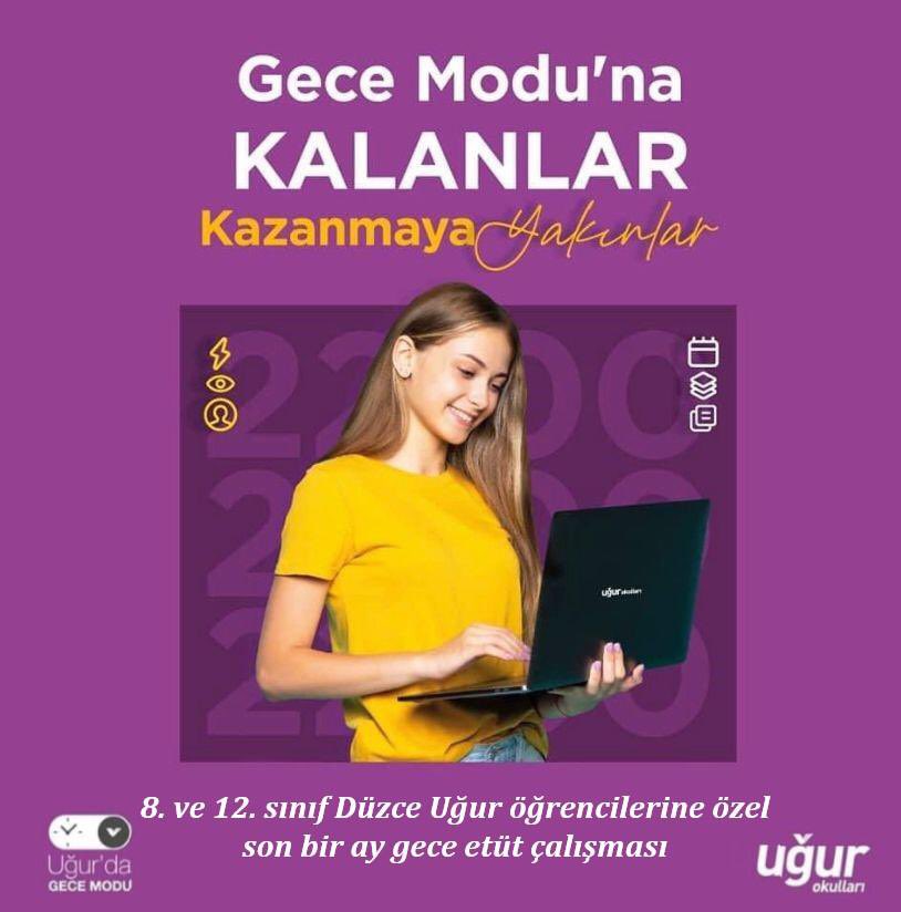 Uğur’da Gece Modu 🌙
Yaklaşan YKS ve LGS süreçlerinde her daim öğrencilerimizin yanındayız. 💪🏻
#uğurdagecemodu
#uğurluolankazanır
#uğurluolmak