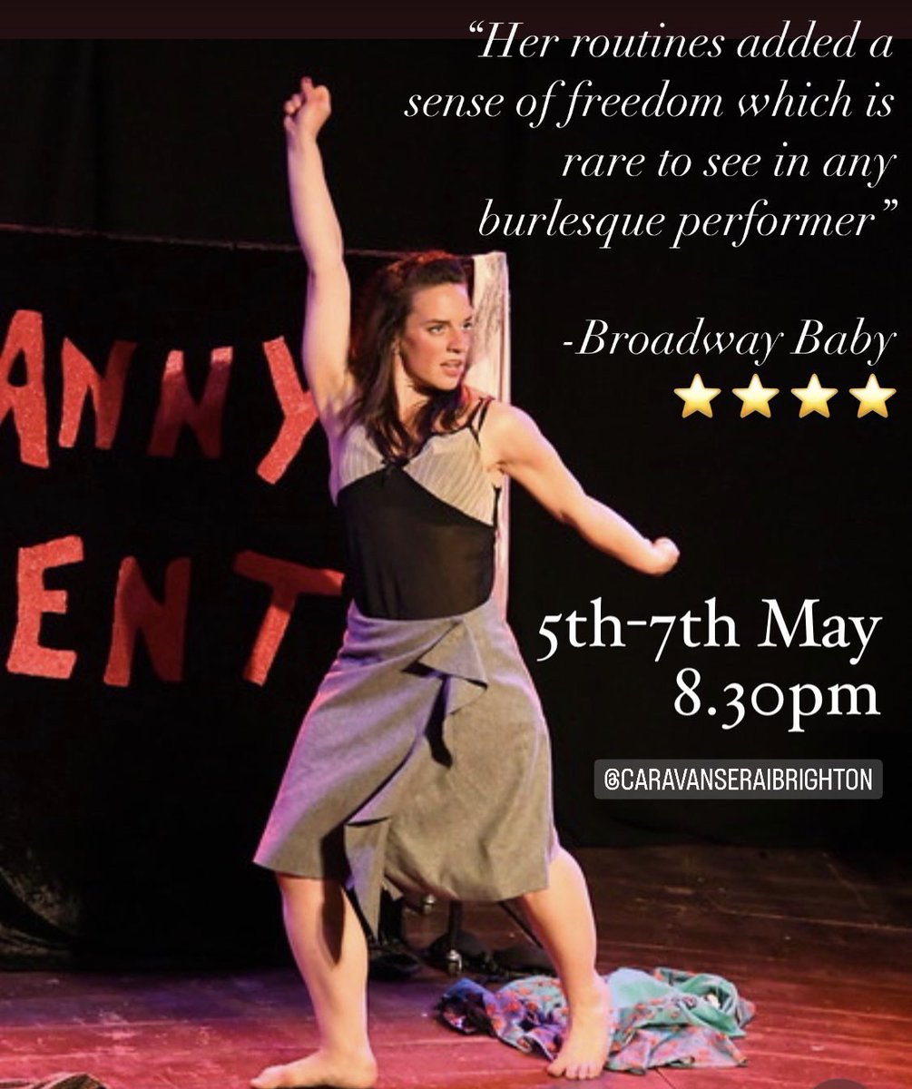 AlexImprov's tweet photo. The Burlesque Imposter opens this Friday! If you fancy a comedy burlesque adventure, this is the show for you! https://t.co/V1oKQNTwvU
@brightonfringe @CaravanseraiBTN 

#burlesque #comedy #cabaret #brightonfringe #whatsoninbrighton #BankHoliday #BankHolidayWeekend https://t.co/3eB4WqKCC7