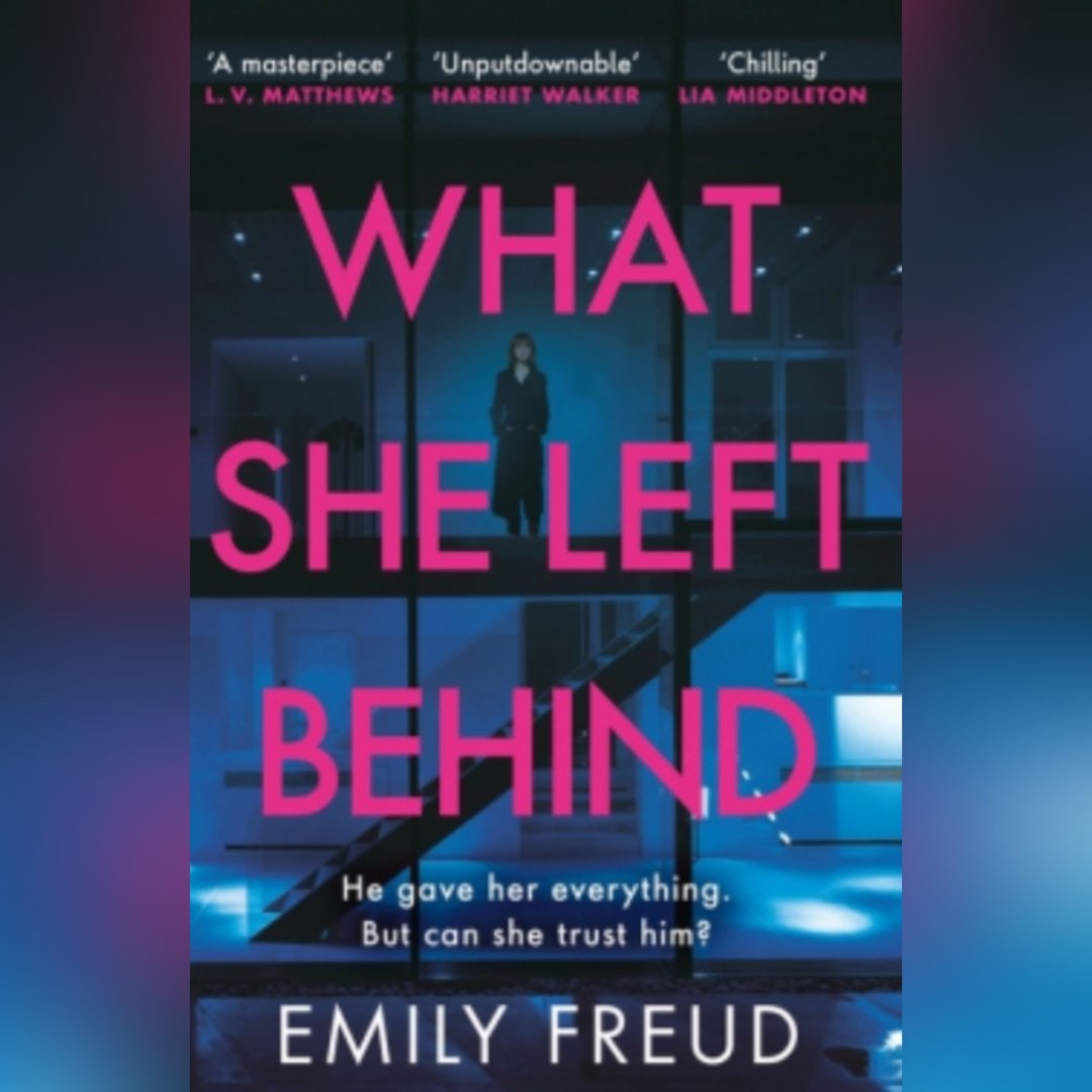 bookwormblogss's tweet photo. A rollercoaster of a psychological thriller that I couldn't put down!
Sharing my review of #WhatSheLeftBehind by @MsEmilyFreud on Instagram today.
https://t.co/M1AEiIaeNF
Fabulous 🌟🌟🌟🌟🌟 from me.
#BookRecommendations #booktwt #bookreviews #BookTwitter https://t.co/1ZYjv3W7Xy