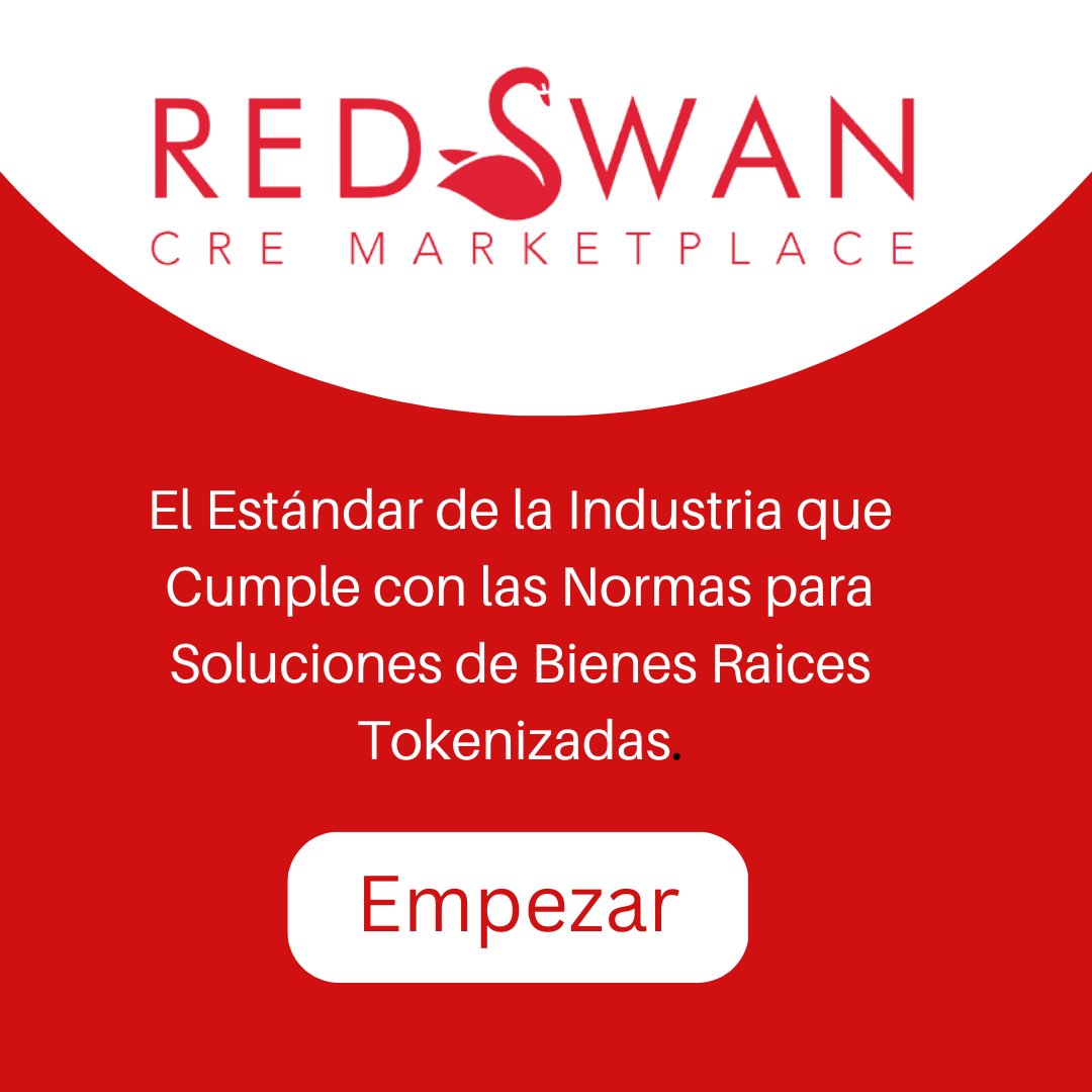 RedSwanEspanol's tweet photo. Asequible. Accesible. negociable. Complaciente.

Estamos liderando el espacio CRE tokenizado con $4B de acciones de bienes raíces digitales en nuestro mercado.

Regístrese, vea nuestro mercado y comience a expresar interés en https://t.co/BdGN2Td4SW. https://t.co/ZY0jYUd1RF