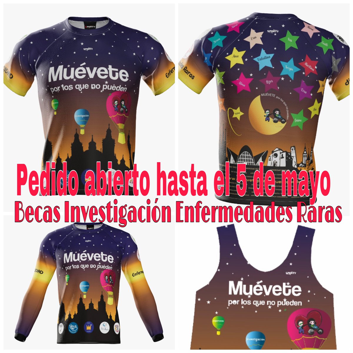 MuevetexlasER's tweet photo. Abrimos nuevo pedido de camisetas edición limitada, puedes pedir la tuya antes del 5 de Mayo del 2023.
Info por DM mensaje privado o mail a Mueveteporlosquenopueden@gmail.com https://t.co/VqUE8M2lwK