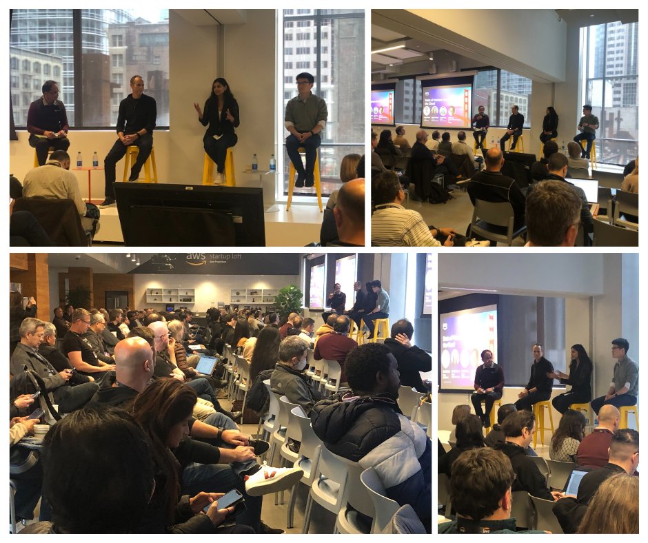 5ukhjinder's tweet image. We love to hear from a great investor panel. 💸@PatrickSalyer of @MayfieldFund, @MonicaVarman of @G2VPLLC, @CasberW of @SapphireVC and AWS&apos; @raj_dhingra discuss the state of venture funding in the ☁️ #AWSStartupDay.

Register fro Day 2: …