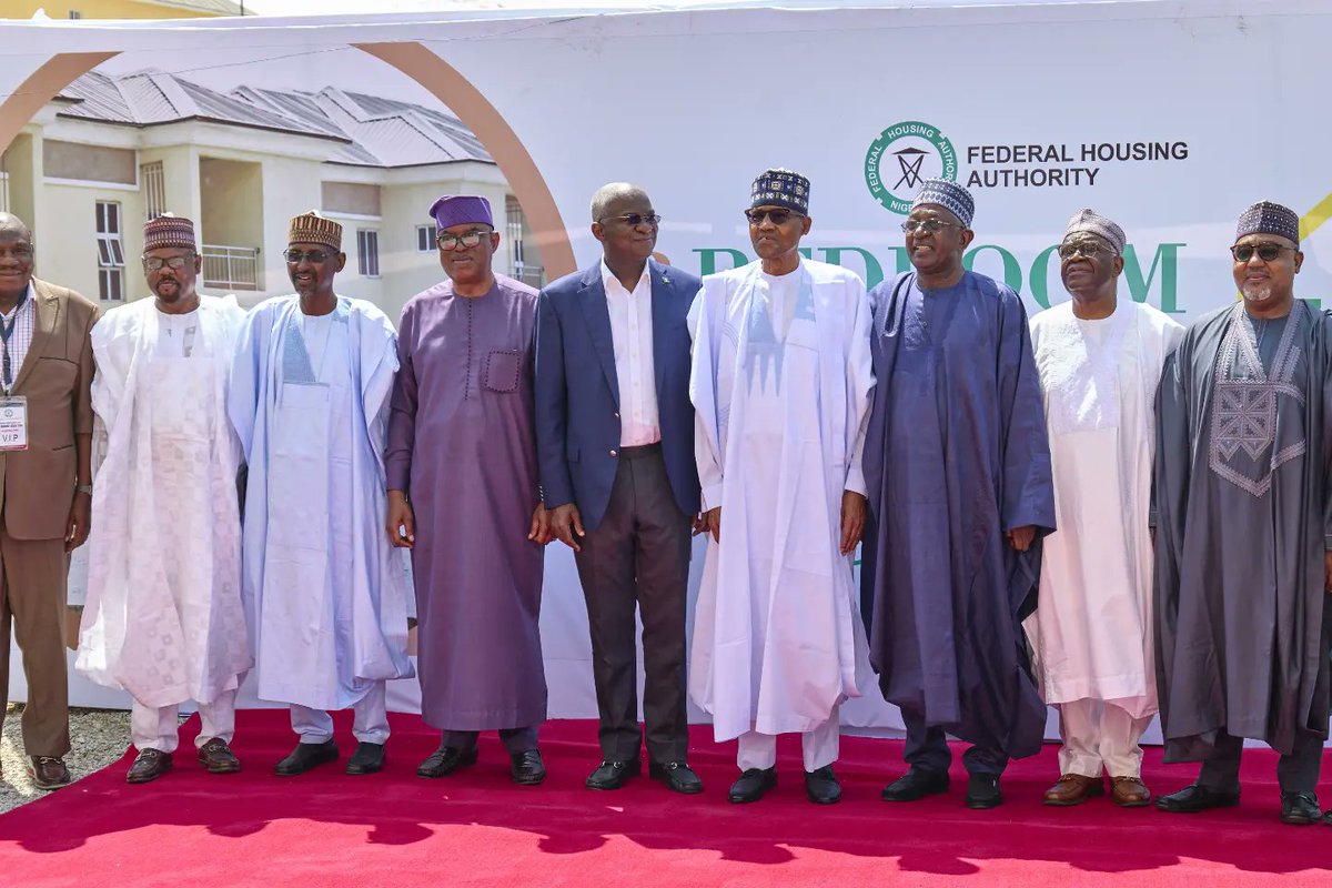 hon_umarelyakub's tweet photo. Commissioning of the Federal Housing Commission (FHA) Zuba Housing Estate, Zuba FCT https://t.co/0IXdvzWDNb