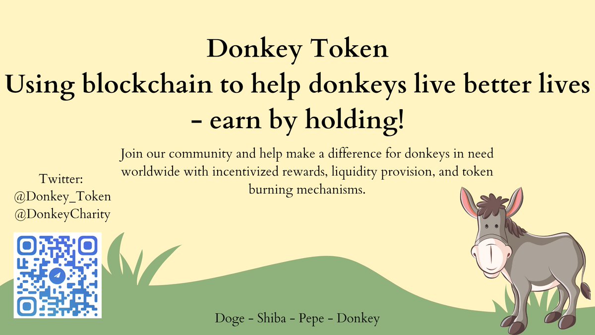 Donkey Charity tweet media