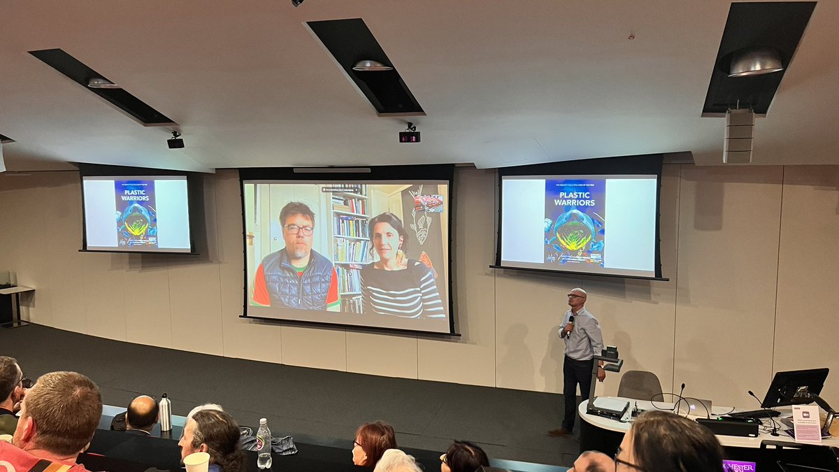 julianskyrme's tweet image. Powerful Plastic Warriors film/discussion event put on tonight by colleague @Jamie_Woodward_ and documentary filmmakers from @OutpostPictures and @DartmouthFilms