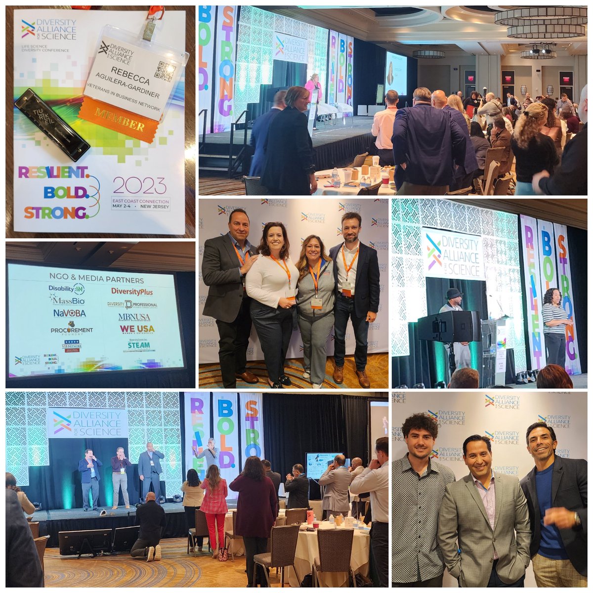 The Veterans In Business Network is well represented at the <a href="/DiversityA4S/">Diversity Alliance for Science (DA4S)</a> East Coast Conference in Newark. VIB CEO Rebecca Aguilera-Gardiner reconnected with VIB members.
