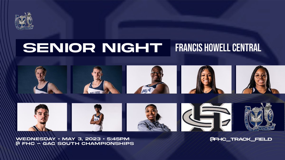 S/O to our Senior <a href="/fhc_track_field/">FHC Track&Field</a> athletes!
P-Participant V-Varsity Letterman
L. Simmons P-3
K. Greenlee P-2 V-1
K. Sanders P-3 V-2
T. Page P-2 V-1
D. Mayers P-2 V-2
L. Nachtrab P-4 V-2
M. Jones P-4 V-4
R. McDevitt P-4 V-4

Thank you for your leadership!