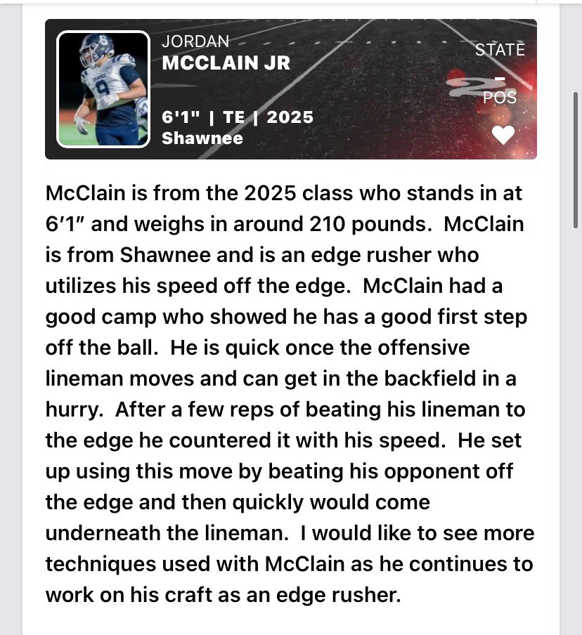 Jordan McClain Jr tweet media