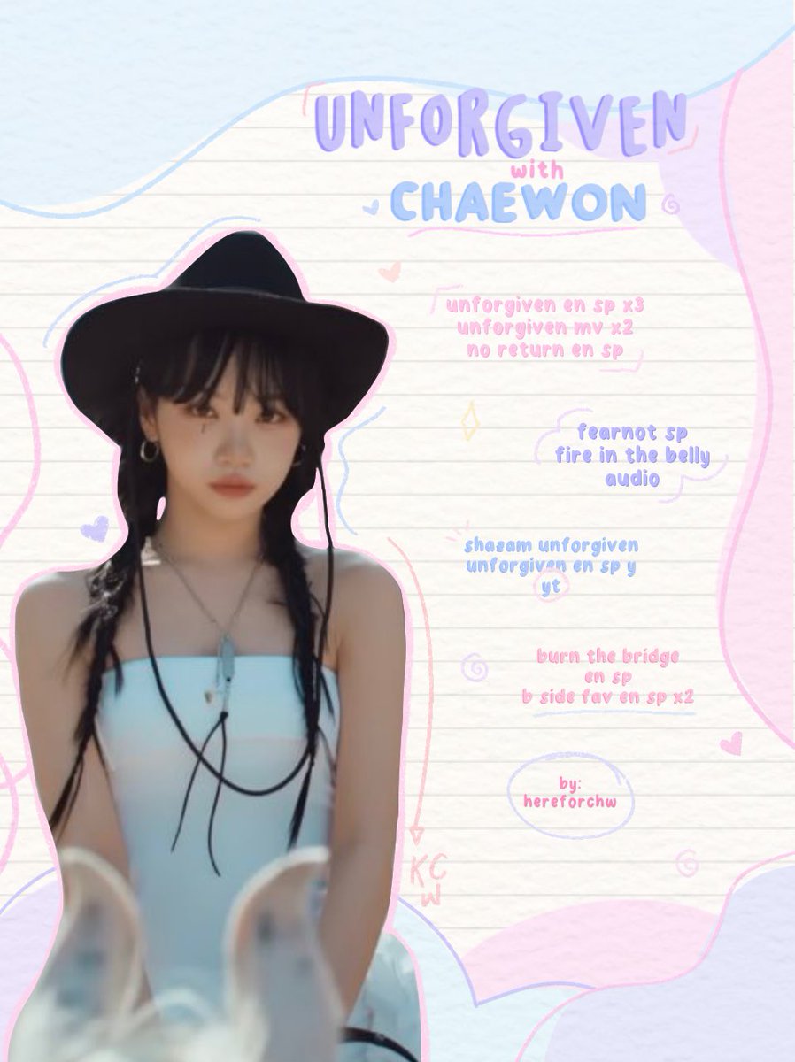 jhskzip's tweet photo. 🤍 . . . unforgiven with chaewon ! https://t.co/t50Dbdnulj