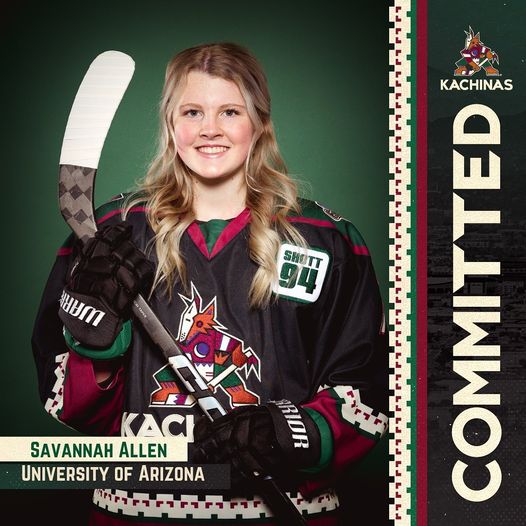 nghlhockey's tweet photo. Congratulations to NGHL member @arizonakachinas on their 2023 player commitments!!
#nghlhockey #hockeycommitment #girlshockey #womenshockey #nghlcommitment #growthegame https://t.co/9cwcR7faxj