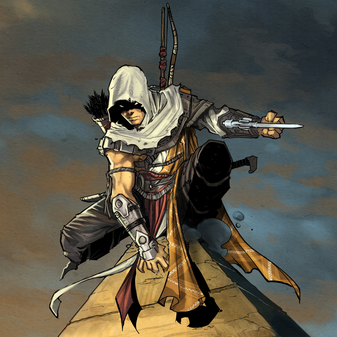 assassinscreed's tweet photo. Assassin’s Creed: Visionaries brings various comic book artists together to create new short stories set in the AC universe.
There are only a few days left to support this project. Join the Kickstarter campaign! https://t.co/fXFcoqdJkh https://t.co/CeEUeKIyMO