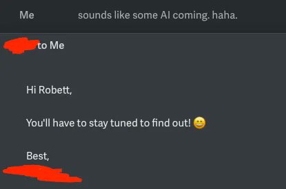 The speed at which AI is getting added into existing services and products is ONLY getting faster. Kind of exciting / scary.