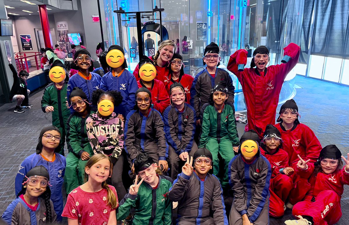 We love field trips! iFly was a success! Love these 4th graders! @DCEtrailblazers