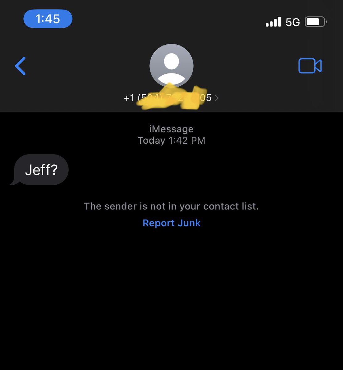 I get two totally different emotions with this kind of text from an unsaved number.

The first is like a kid at Christmas because I’m about to have some fun with this poor person. 

The other is anxiety that I’m about to be told I have a 10 year old son I didn’t know about.