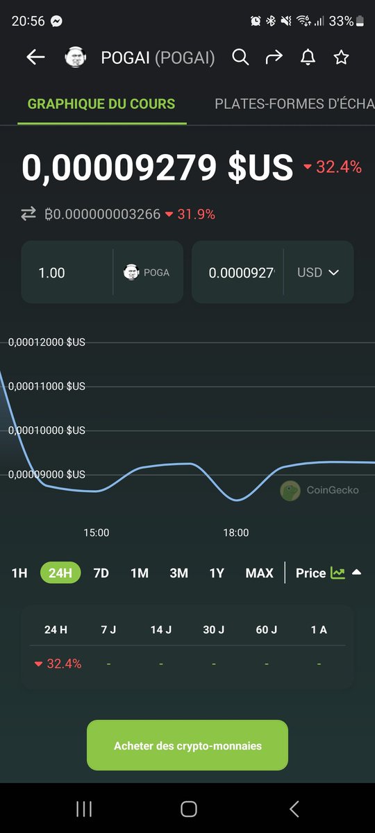$pogai on coingecko 😂