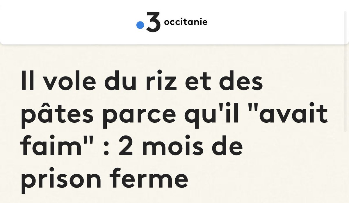 coryleguen's tweet photo. ✅ Télécharger plus de 10000 images pédopornographiques (en étant maire) : 1 an avec sursis  

❌ Avoir 18 ans, être SDF et devoir voler du riz et des pâtes pour se nourrir :
2 mois ferme https://t.co/V0IDf2DcfH