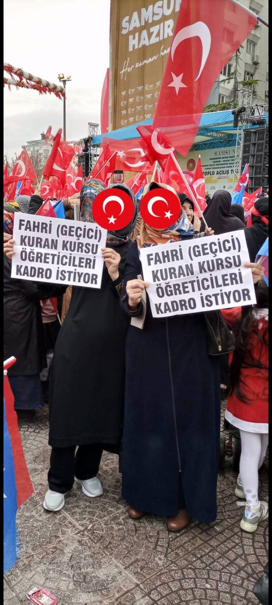 Fedakarlık göstererek Kur'an kurslarını kendi yuvası gibi gören gece gündüz demeden emek veren Fahri (geçici) Kur'an Kursu Öğreticilerine  kadro verilmeli mağduriyetleri giderilmelidir. 

25BİN FAHRİ ÖĞRETİCİYE KADRO 
#deprem 

<a href="/RTErdogan/">Recep Tayyip Erdoğan</a> <a href="/DIBAliErbas/">Prof. Dr. Ali Erbaş</a> @ErbakanFatih  <a href="/DIBAliErbas/">Prof. Dr. Ali Erbaş</a>