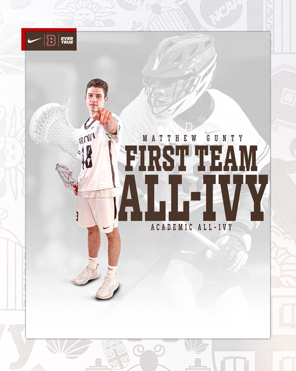 Senior Matthew Gunty picks up First Team All-Ivy and Academic All-Ivy honors following a stellar senior season!

📰 - bit.ly/3AWlw0k

#EverTrue