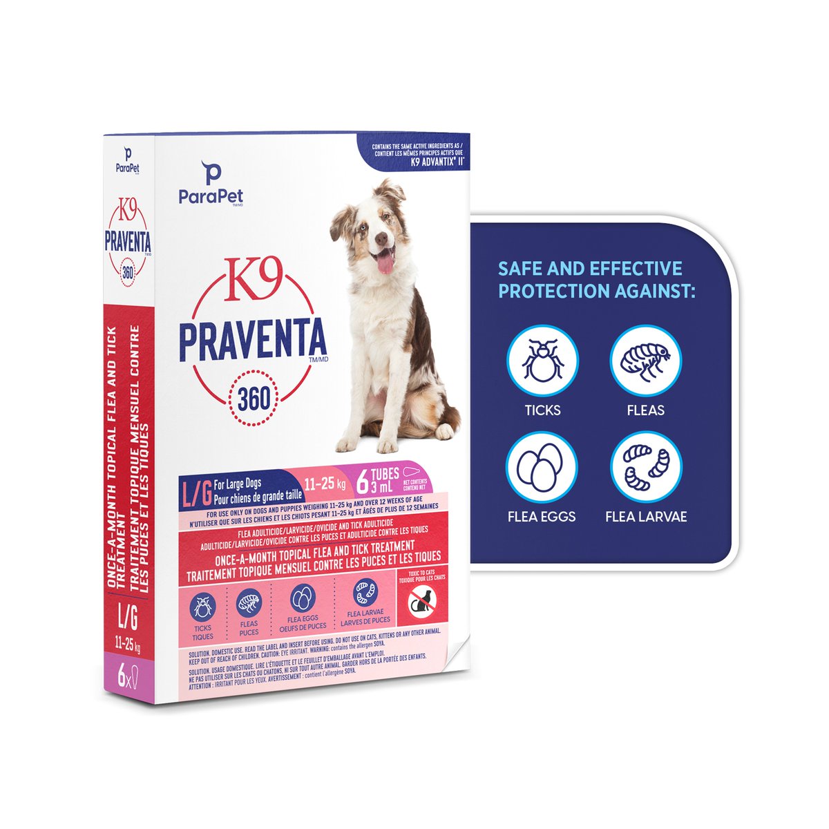K9Praventa360's tweet photo. Appliquer un topique mensuel est facile et important pour contrôler les infestations de puces. https://t.co/sxtza8xUCx