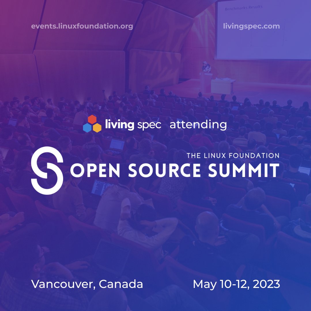 living_spec's tweet image. We&apos;re super excited to be attending the Open Source Summit in Vancouver next week 🥳
️
The #OSSummit is the gathering place for open-source code and community contributors - if you&apos;re going to the event, let&apos;s connect!

@linuxfoundation

#OScode #opensource #vancouver