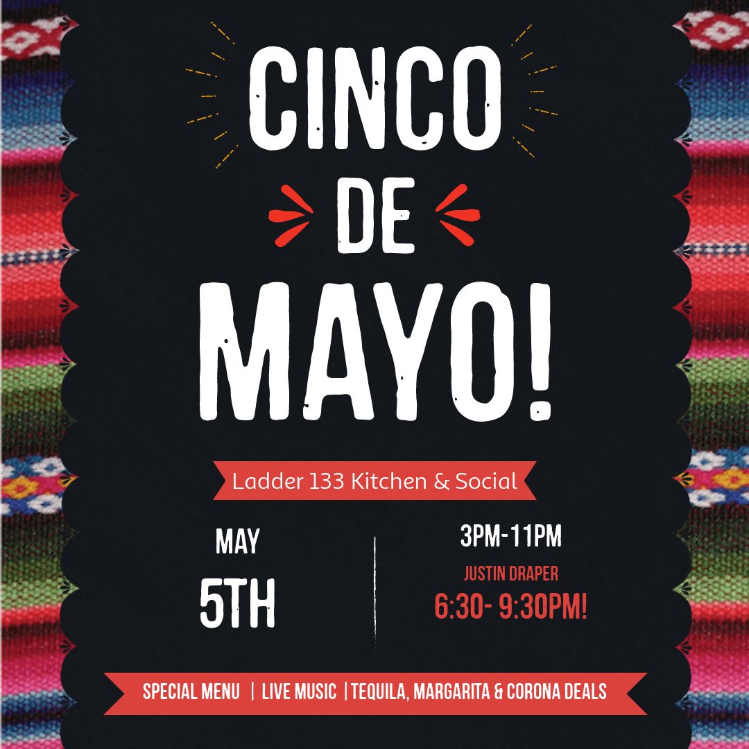 This Friday Night!  🎶🌮🍺

#livemusic #tacos #cincodemayo #corona #fiesta #margaritas #happyhours #pvddrinks #providence #tequila #rhodiefoodie #socialtimes #fridaynight #ladder133kitchenandsocial