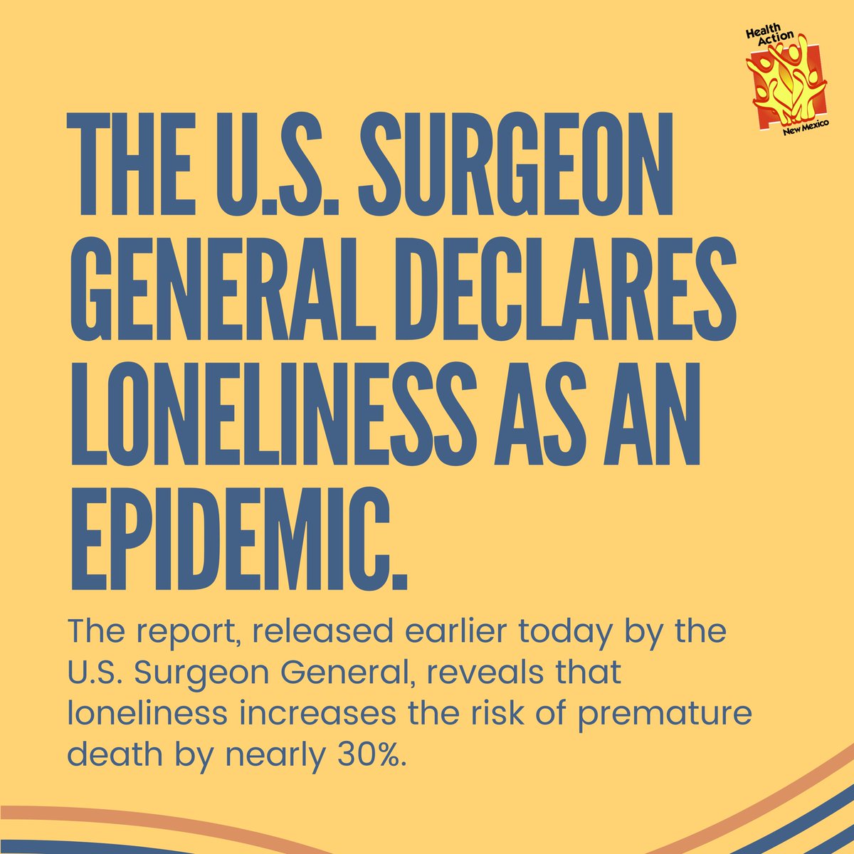 According to the surgeon general, loneliness poses health risks as deadly as smoking 15 cigarettes a day. It’s clear that mental health care needs to be at the forefront of policy discussions.