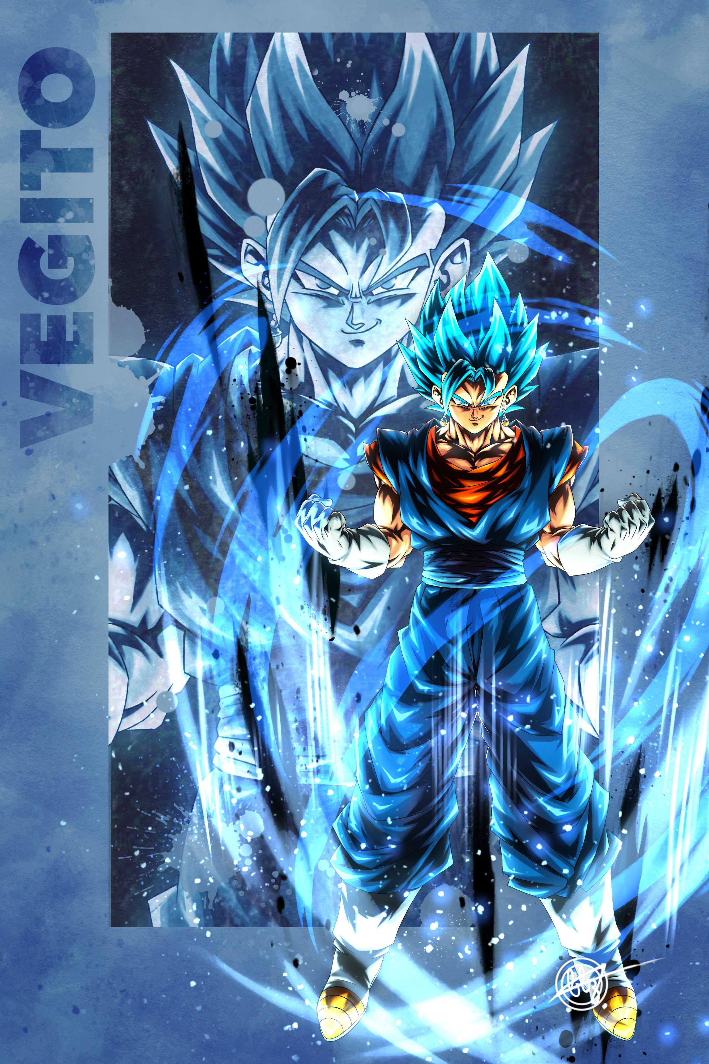 BLZ on X: VEGITO BLUE. Hope you like it. Feel free to share