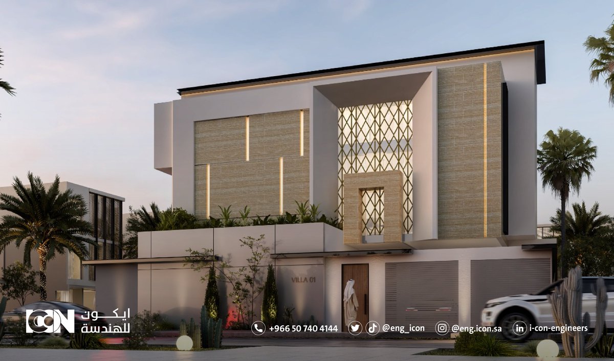 eng_icon's tweet photo. من أعمالنا في #ايكون_للهندسة #فيلا سكنية بمساحة 640 م2 | الرياض - الرحمانية

نطاق عمل المشروع |
#تصميم_معماري
#إشراف_هندسي https://t.co/EgS1fFC4w8