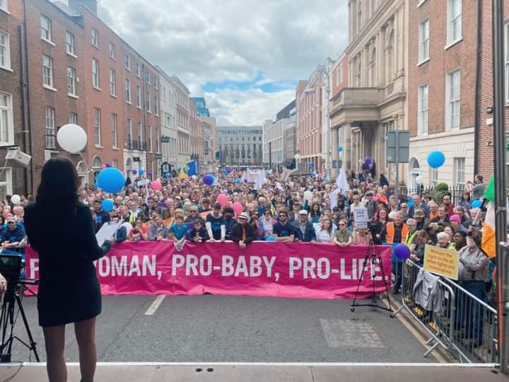 ChrisFaulkner97's tweet photo. @Emm511 @Together4yes Sorry, but it was a PRO LIFE march and you're right, we're still here to defend life. We will stop you from further radicalising abortion legislation in Ireland. Repeal lied, women suffer and their babies died. 

#ProLife #LoveBoth #FightBack https://t.co/ekrO88LNdT
