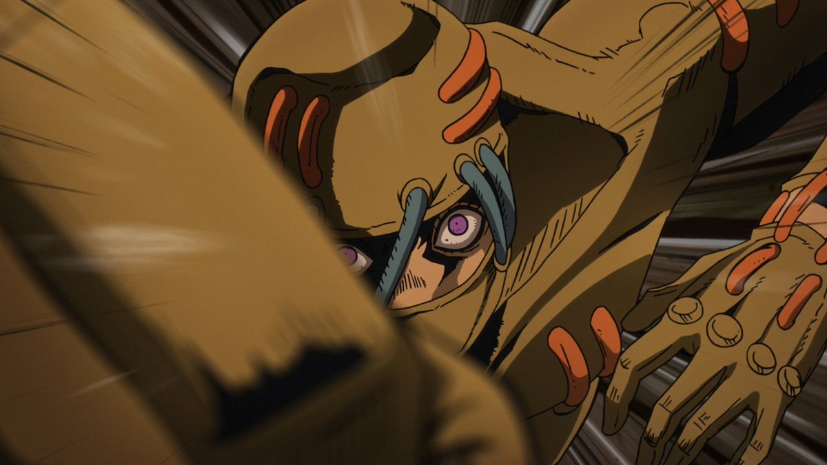 JoJo's Bizarre Visual Design on Twitter "Stand Highlight Oasis"